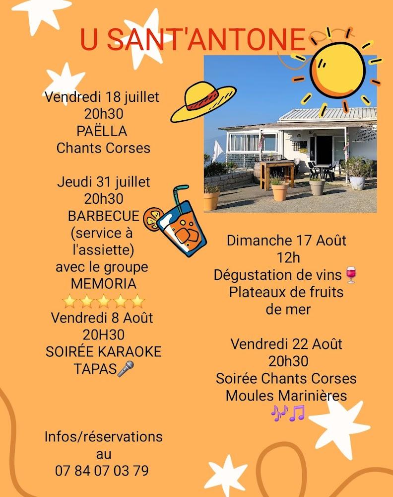 Restaurant U Sant' Antone - Menu Image 1